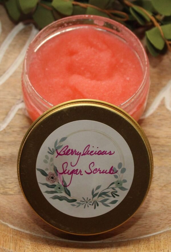 berrylicious body sugar scrub