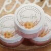 Crazyberry lip scrub display handcrafted by BloominGals LLC