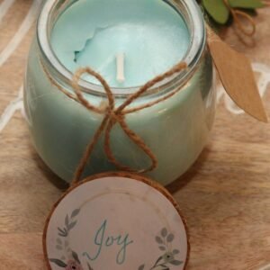 Joy Clean Cotton Candle Handcrafted by BloominGals LLC