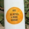 Mens All Natural Organic Deodorant full size