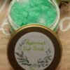 Natural Peppermint scented organic foot scrub
