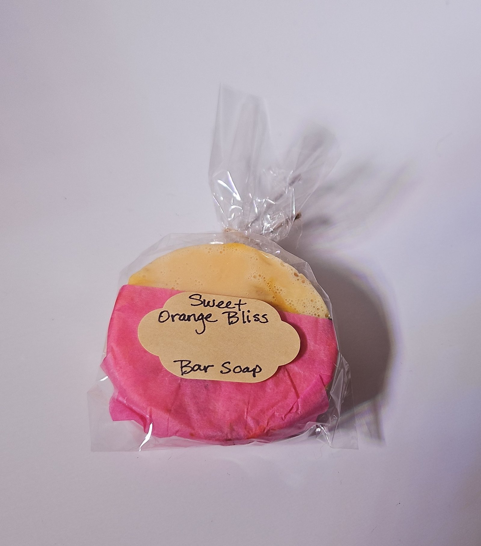 sweet orange bliss scented natural bar soap