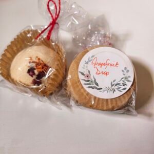 grapefruit drop bath bomb by BloominGals LLC