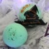 Green Apple Bath Bomb Halloween Edition