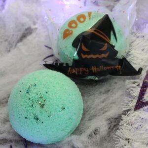 Green Apple Bath Bomb Halloween Edition