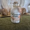 Chamomile and Epsom Salt Autumn Leaves Designed Bottle.