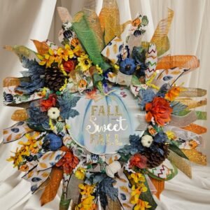 Fall Sweet Fall Wreath Designed by BloominGals